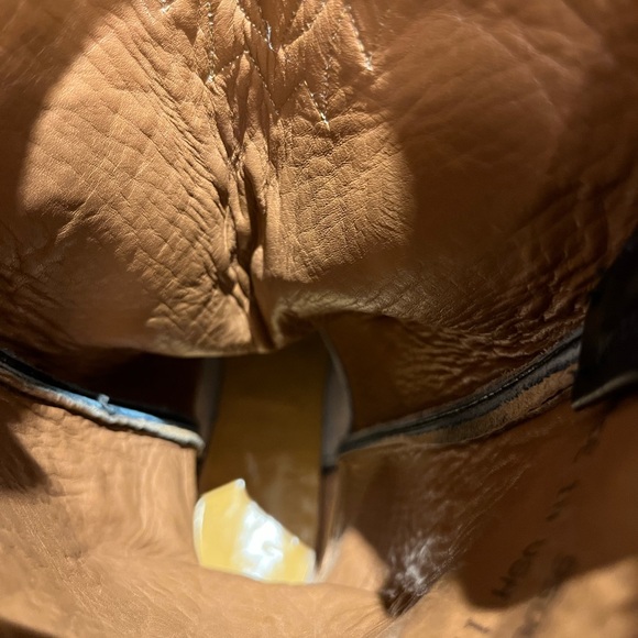 Men’s Tony Lama denim blue full quill ostrich 9EE/(9 1/2D) - Picture 9 of 13